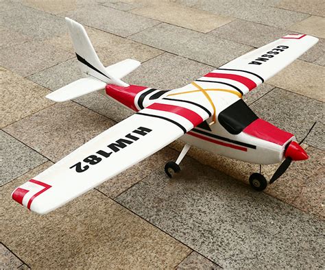 cessna hjw mm wingspan epo trainer beginner rc airplane kit