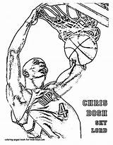 Basketball Coloring Pages Nba Players Lebron Printable James Jordan Michael Player Anthony Print Carmelo Drawing Color Cartoon Boys Clipart Popular sketch template