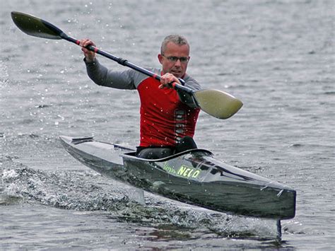 raffles canoeing  hydrofoil kayak
