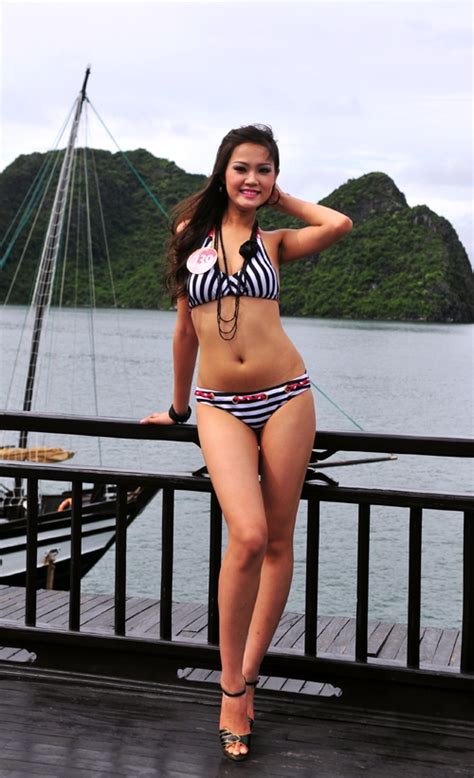 beauty and secret swimsuit photos of miss vietnam 2010 contestants part 3