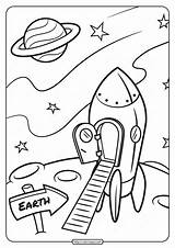 Coloring Solar Pages System Eclipse Printable Moon Rocket Surface Space Pdf Sheets Kids Kindergarten Nasa Planets Fresh Planet Power Colouring sketch template