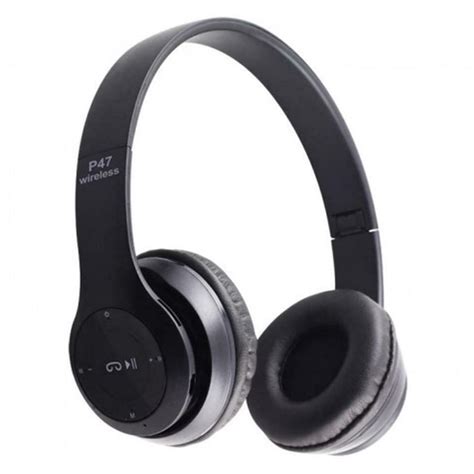 ear foldable stereo noise cancelling headset bluetooth wireless