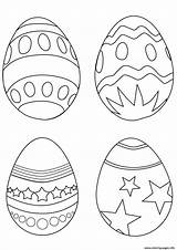 Paques Oeuf Oeufs Pâques Colouring Getdrawings Ostern Colorier Facili Supercoloring A4 Coloriages Colorare sketch template