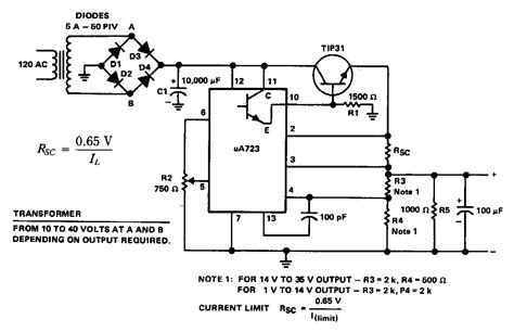 general purpose power supply circuit diagram electronic circuit