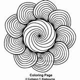 Pages Coloring Swirl Getcolorings sketch template