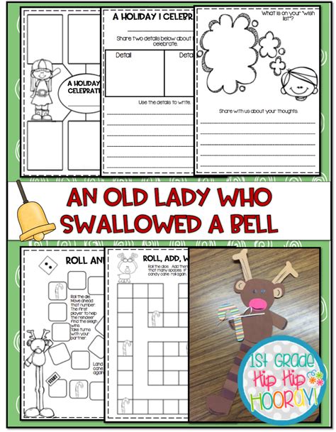 1st Grade Hip Hip Hooray Old Lady Who Swallowed A Bell