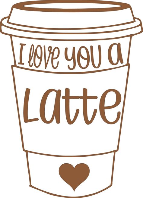love   latte svg latte svg starbucks svg coffee svg cool etsy