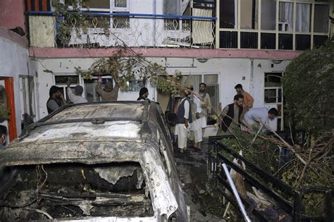 kabul strike killed  aid worker  family  isis bombers