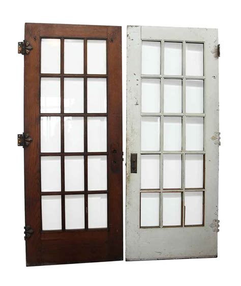 15 Beveled Glass Panel French Door Olde Good Things