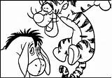 Coloring Eeyore Tigger Pages Easter Birthday Marvelous Wecoloringpage Disney Albanysinsanity Awesome sketch template
