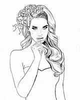 Lana Rey Del Drawings Pop Projects Clay Line Color Girl sketch template