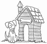 Coloring Shed Dog House Pages Designlooter 377px 35kb Drawings sketch template