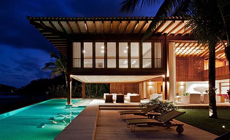 Tropical Modern House Exterior Chilangomadrid Com