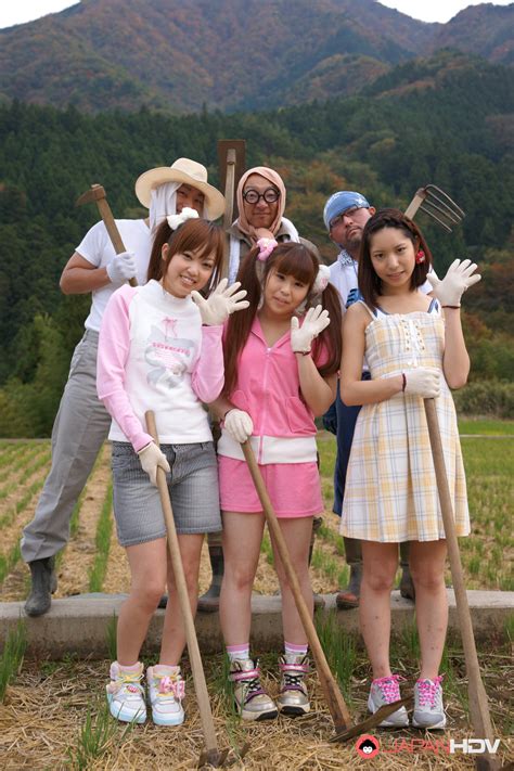 Nagisa Hana Maria Are Farmer Girls Ready