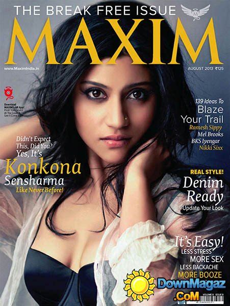 Maxim India August 2013 Download Pdf Magazines Magazines Commumity