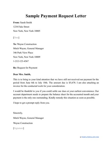 formidable tips  payment request letter  client sample resume