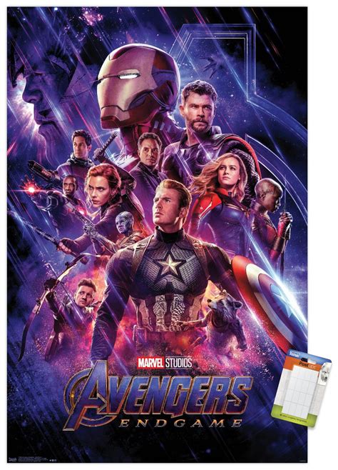 Marvel Cinematic Universe Avengers Endgame One Sheet