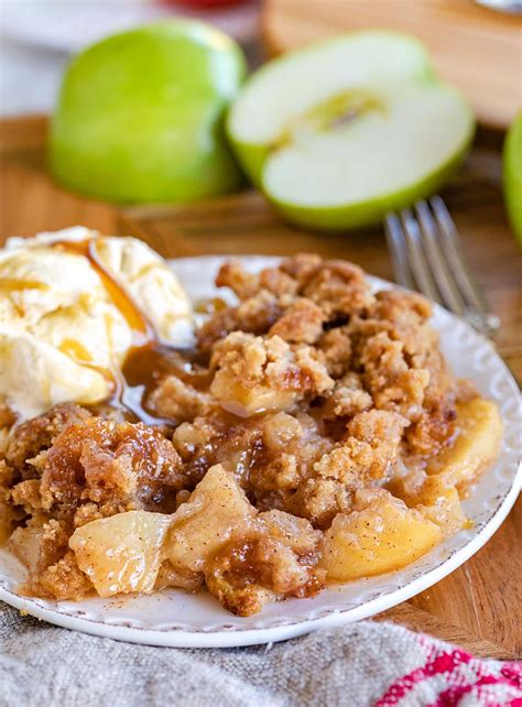 apple crumble quick easy mom  timeout