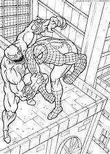Spiderman Pages Coloring Color Print Spider Man Amazing Kids Printables Ultimate sketch template