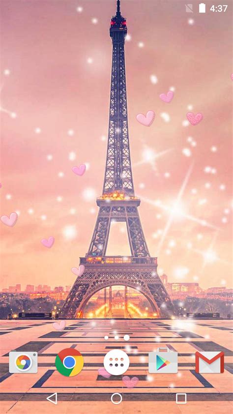 romantic paris  wallpaper apk  android