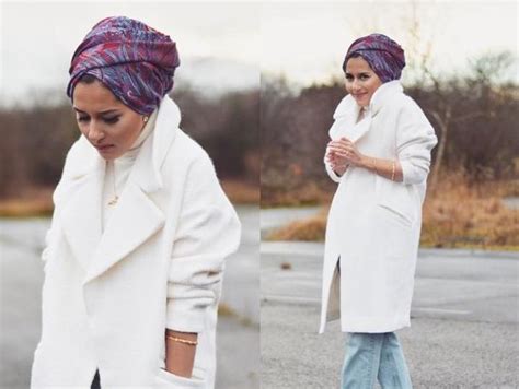 foto transformasi gaya hijab dina tokio dari masa ke masa