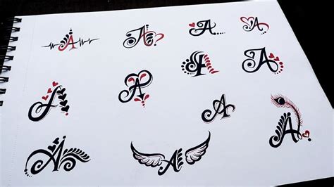 top   letter tattoo designs latest thtantai
