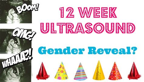 12 Week Ultrasound Gender Reveal Mother Rising