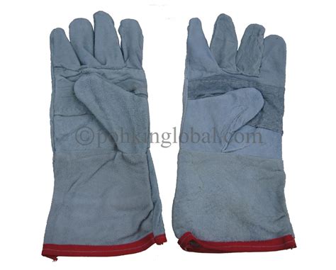 Pkg 1313 Welding Gloves Grey Poh Kin Global Pte Ltd Sg