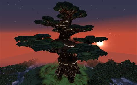 A Big Treehouse Creative Mode Minecraft Java Edition