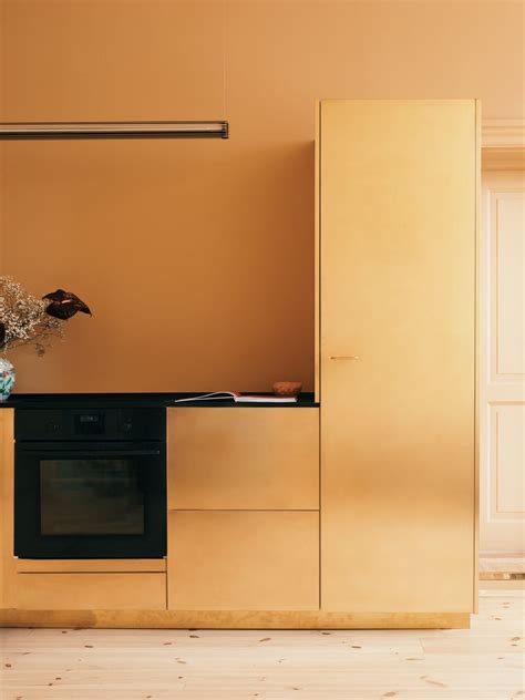 ikea kitchen cabinets reform brass fronts apartment therapy