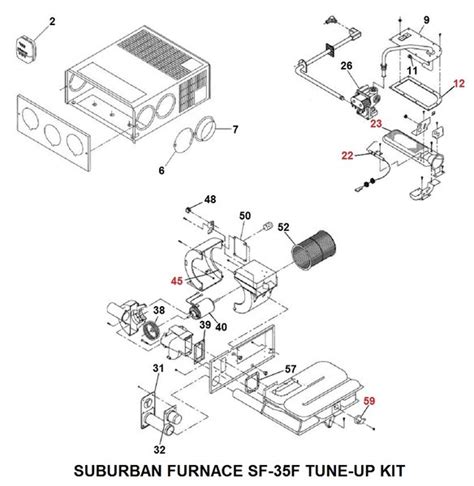 suburban sffq furnace parts