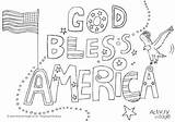 Coloring America Pages Tennessee God Bless July Colouring Flag 4th Printable State Fourth Choose Board Activities Patriotic Getcolorings Activityvillage 225px sketch template
