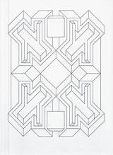 Geometrici sketch template