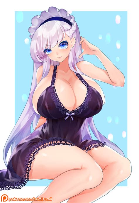 [azur lane] belfast by sumisumii on newgrounds