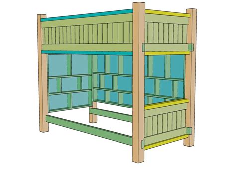 bunk bed   diy plan diy bunk bed bunk beds bunk beds  stairs