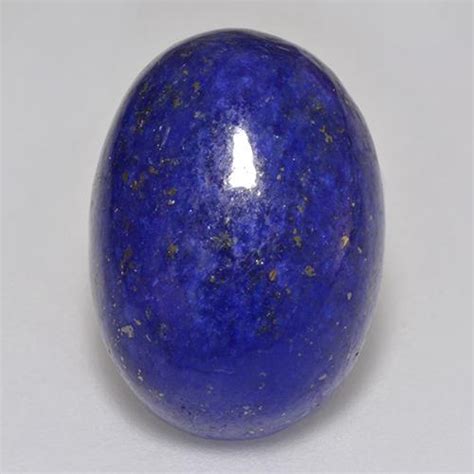 blue lapis lazuli  carat oval  afghanistan gemstone