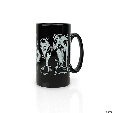 billie eilish bury  friend glow   dark ceramic coffee mug  ounces oriental trading