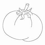 Tomato Coloring Pages Color Cherry Fresh Toddler Will sketch template