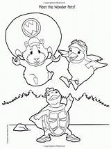 Pets Wonder Coloring Book Pages Books Printable Library Clipart sketch template