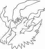 Darkrai Coloring Drawing Pokemon Dragoart Print Draw Tutorials Tutorial Visit Online Pages Getcolorings sketch template
