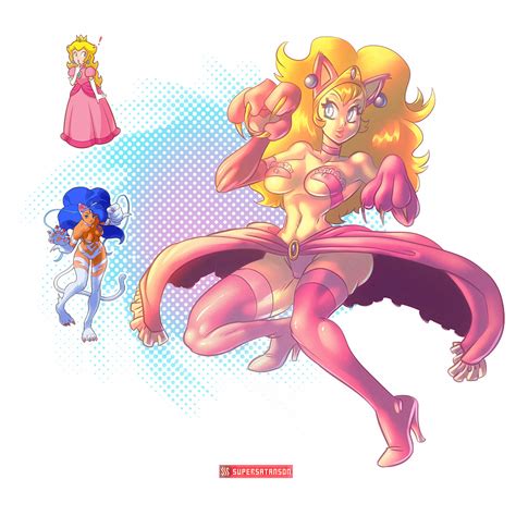 Felicia Peach Fusion By Supersatanson Hentai Foundry