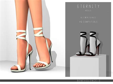 sims  cc custom content tscc shoes heels sims  sims  cc shoes