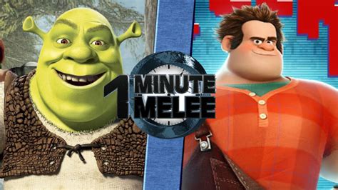 Shrek Vs Wreck It Ralph One Minute Melee Fanon Wiki Fandom