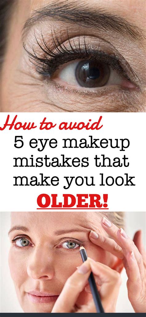 5 Eye Makeup Mistakes That Make You Look Older Eye