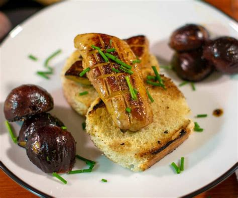 seared foie gras  caramelized figs umami