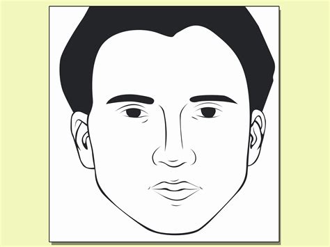 draw  face  steps  pictures wikihow