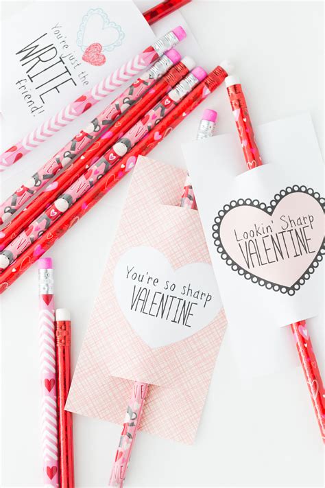pencil valentine  printable     momma