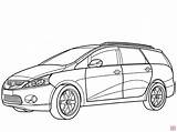 Pajero Suv Getcolorings Getdrawings Hyundai sketch template
