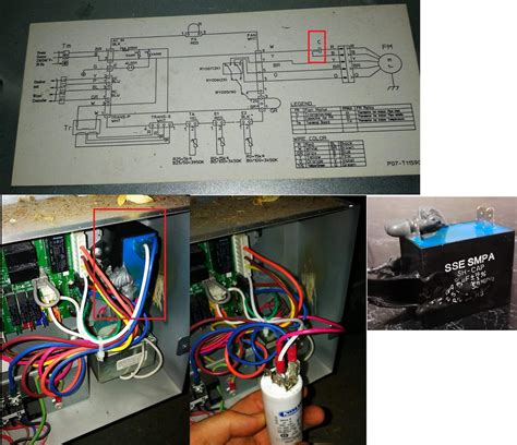 dual capacitor wiring