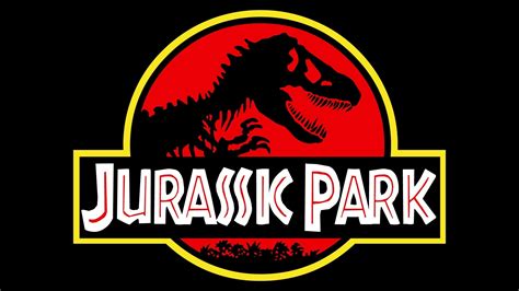 Logo Silhouette 90s Dinosaurs Movies Jurassic Park